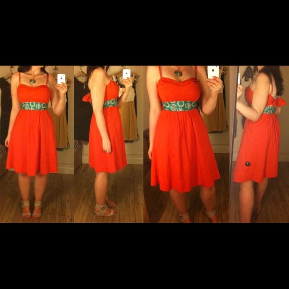 Anthropologie Graphical Dress - Picture 6 of 6